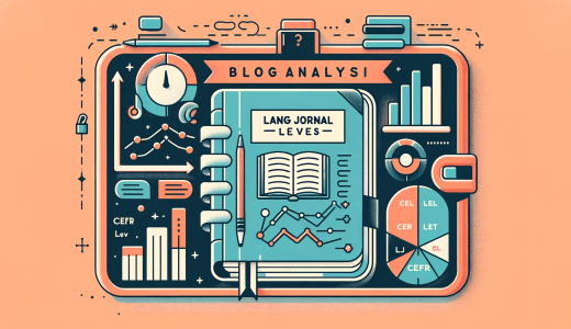 日記をCEFRレベルで分析：LangJournalで自分の語学力を知る